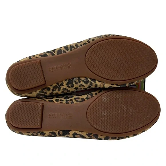 Sperry Animal Print Slip on Shoes EUC - Picture 4 of 4